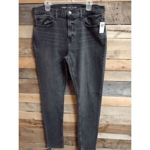 NWT Old Navy Men's Slim Taper 36x36 Faded Gray / Faded Black Jeans